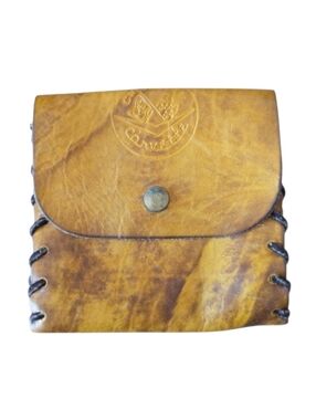 Vintage Leather Corvette Belt Pouch